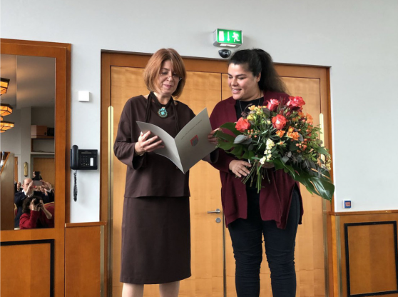 Leyla Oehlrich bekommt den Bürgerpreis